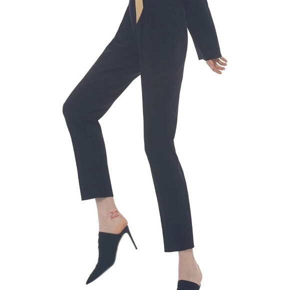 Norma KAMALI SINGLE BREASTED JUMPSUIT BLACK - Picture 5 of 12